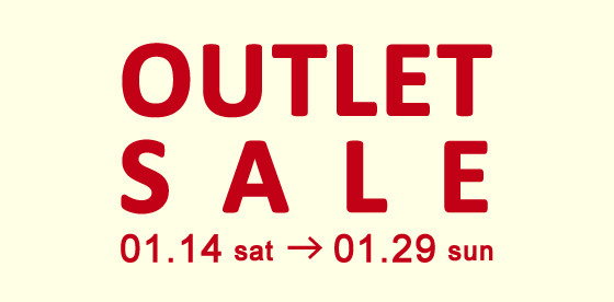 OUTLET SALEのお知らせ